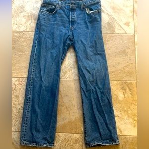 Levi Strauss jeans 501 W32 L30 very good condition
